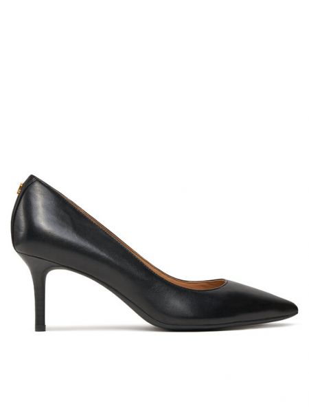 Туфли на высоком каблуке Lauren Ralph Lauren черные