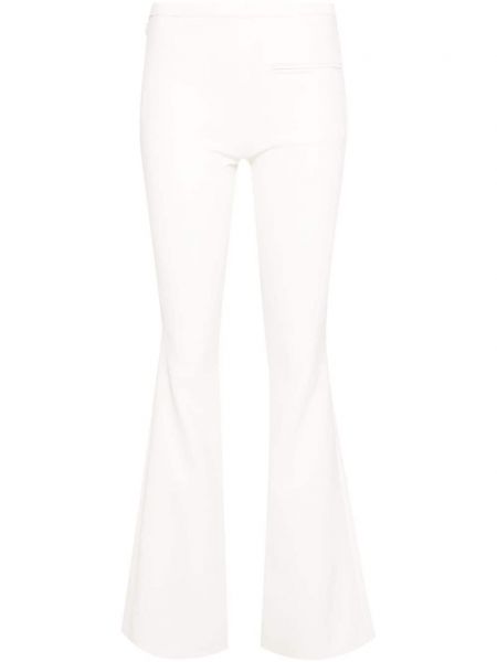 Παντελόνι με χαμηλή μέση Courreges λευκό