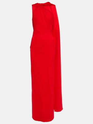 Длинное платье Roland Mouret красное
