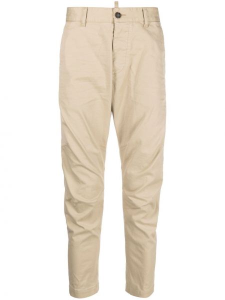 Pantaloni chino Dsquared2 beige