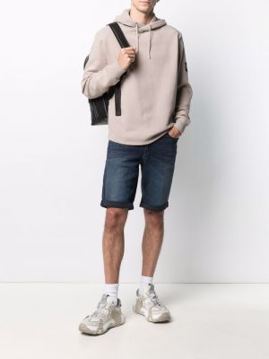 Sudadera con capucha Calvin Klein Jeans gris