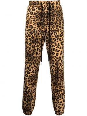 Pantalones de chándal con estampado leopardo Haculla negro