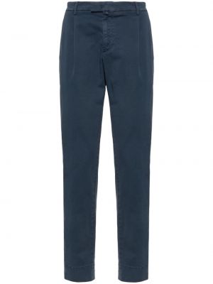 Pantaloni plisate Briglia 1949 albastru