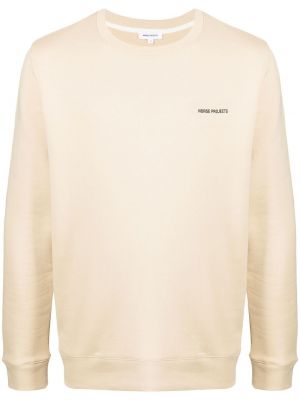 Trykt sweatshirt Norse Projects brun