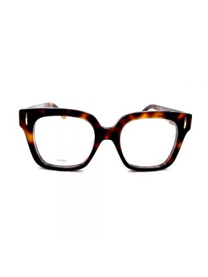 Okulary przeciwsłoneczne chunky Loewe brązowe