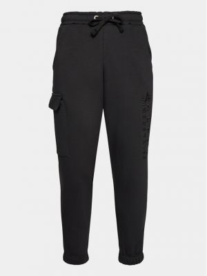 Pantaloni sport Alpha Industries negru
