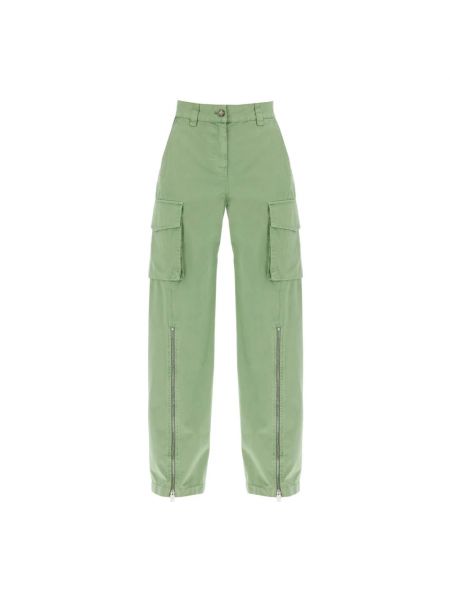 Pantalon cargo en coton Stella Mccartney vert
