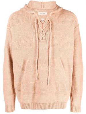 Плетен пуловер Nick Fouquet розово