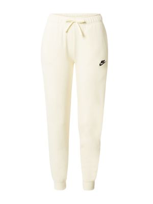 Bavlnené nohavice s výšivkou s vysokým pásom Nike Sportswear