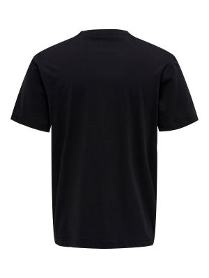 Polo marškinėliai Only juoda