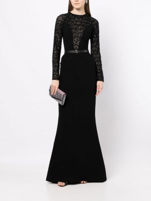 Sukienka długa Saiid Kobeisy czarna