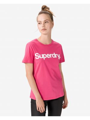 Top Superdry růžový