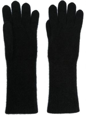 Γάντια κασμιρένια Auralee μαύρο