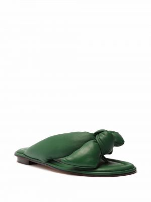 Sandály bez podpatku Alexandre Birman zelené