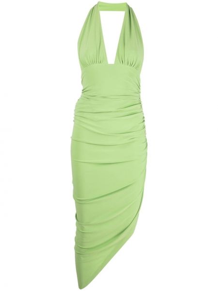 Платье миди Norma Kamali, зеленое