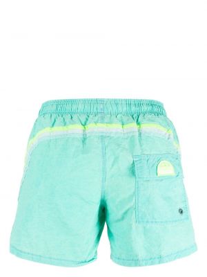 Shorts à carreaux Sundek vert