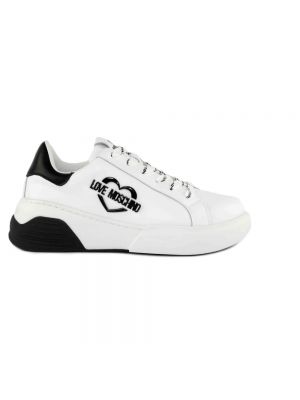 Białe sneakersy Love Moschino