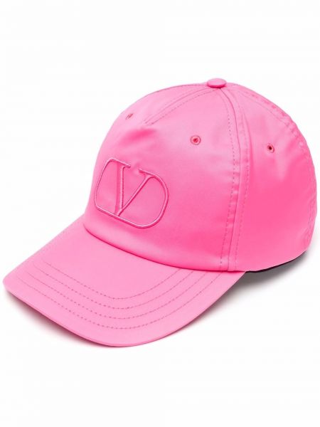 Brodert cap Valentino rosa