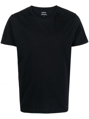 T-shirt A.p.c. svart