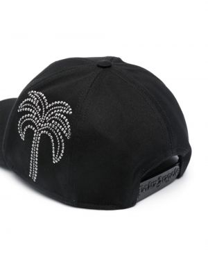 Kepurė su snapeliu Palm Angels juoda