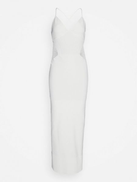 Sukienka długa Hervé Léger biała