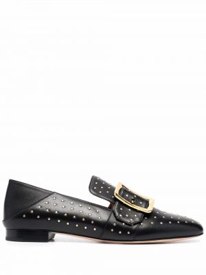 Pigger skinn loafers Bally svart