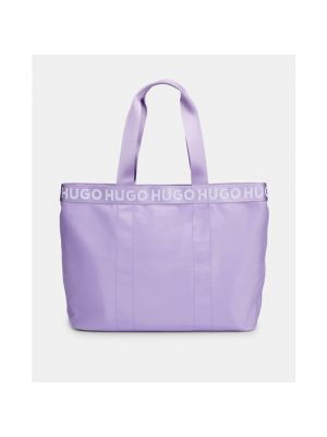 Bolso shopper Hugo violeta