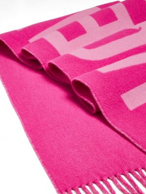 Schal mit print Jacquemus pink