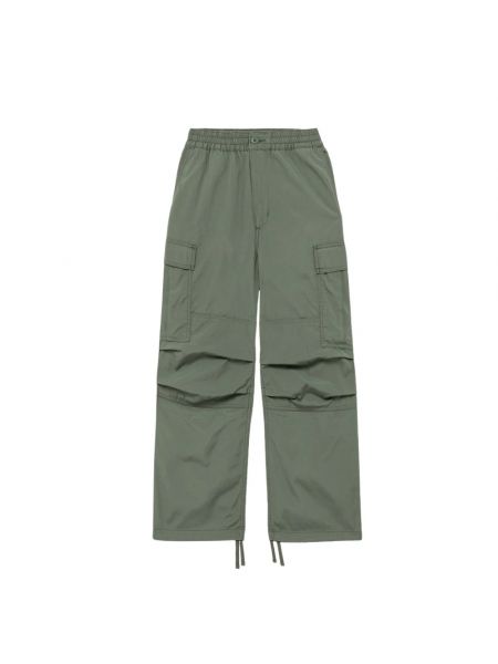 Zielone proste spodnie Carhartt Wip