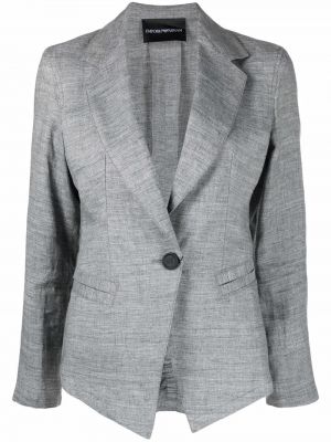 Lang blazer Emporio Armani grå