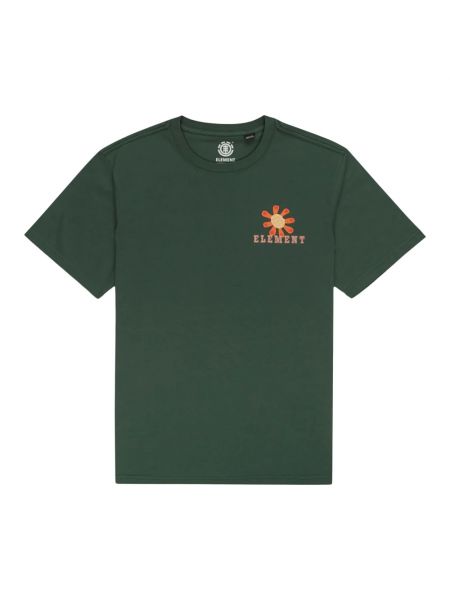T-shirt mit kurzen ärmeln Element grün