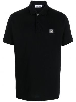 Poloskjorte Stone Island svart