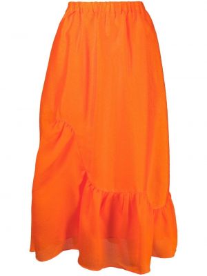 Midi sukně Baum Und Pferdgarten, oranžová