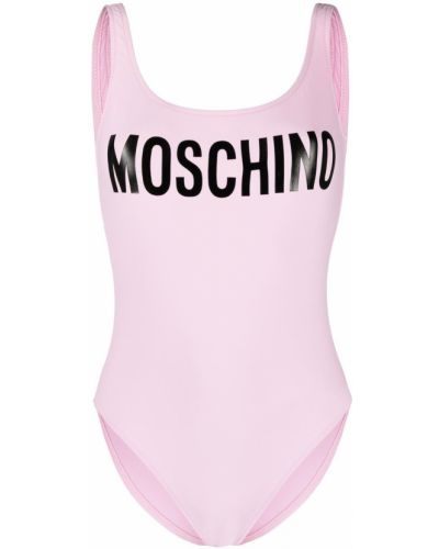 Baddräkt Moschino rosa