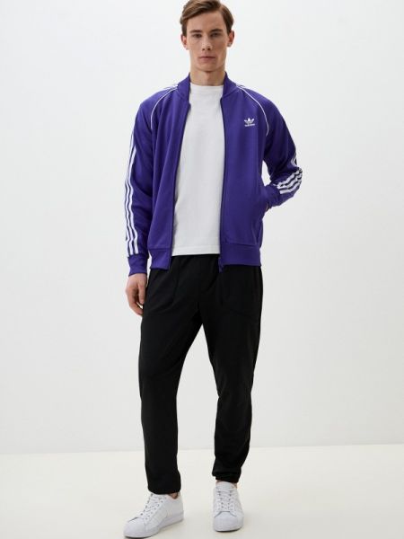 Толстовка Adidas Originals фиолетовая