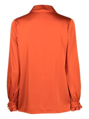 Bluse mit schleife D.exterior orange