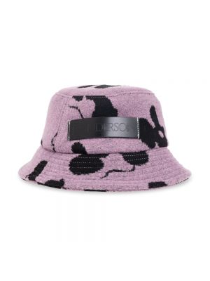 Chapeau en laine Jw Anderson violet