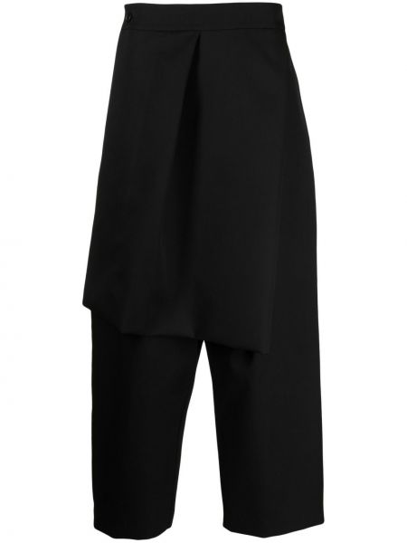 Drapované nohavice Songzio čierna