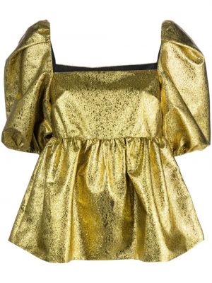 Peplum bluza Stine Goya zlata