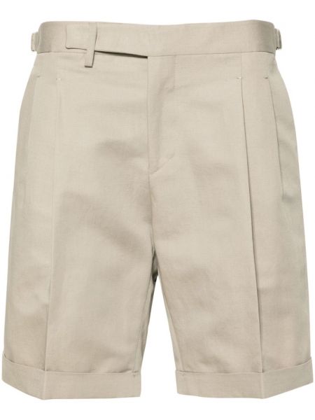 Plisirane bermuda kratke hlače Briglia 1949 bež