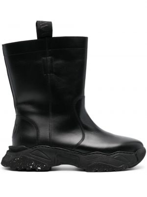 Chunky kožené kotníkové boty Vivienne Westwood černé