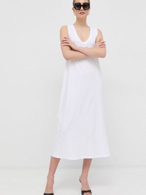 Sukienka midi Max Mara Leisure biała