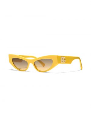 Sluneční brýle Dolce & Gabbana Eyewear žluté