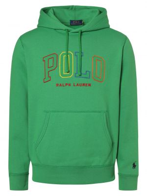 Bluza z kapturem Polo Ralph Lauren zielona