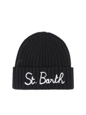 Haftowana czapka Mc2 Saint Barth czarna