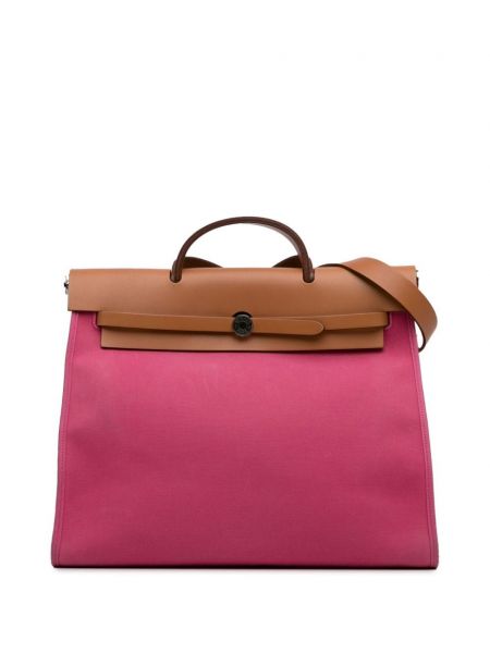 Taška na tašku na zips Hermès Pre-owned fialová
