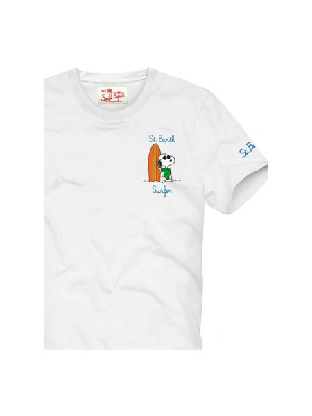 Camiseta Saint Barth blanco