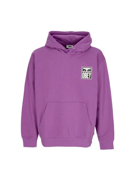 Hoodie Obey lila