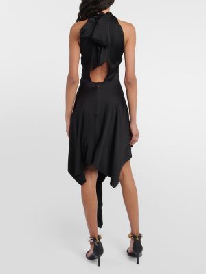 Asymetrické šaty Stella Mccartney čierna