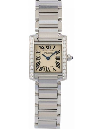 Relojes Cartier plateado